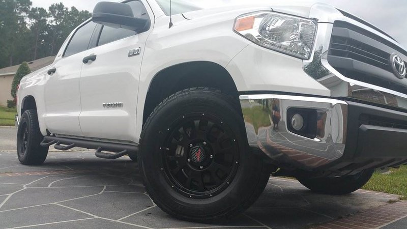 photo 2 Toyota Tundra custom wheels level 8  guardian 18x9.0, ET +25, tire size 275/65 R18. x ET
