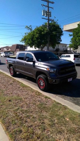 photo 2 Toyota Tundra custom wheels TRD  Rock  17x, ET , tire size 285/70 R17. x ET
