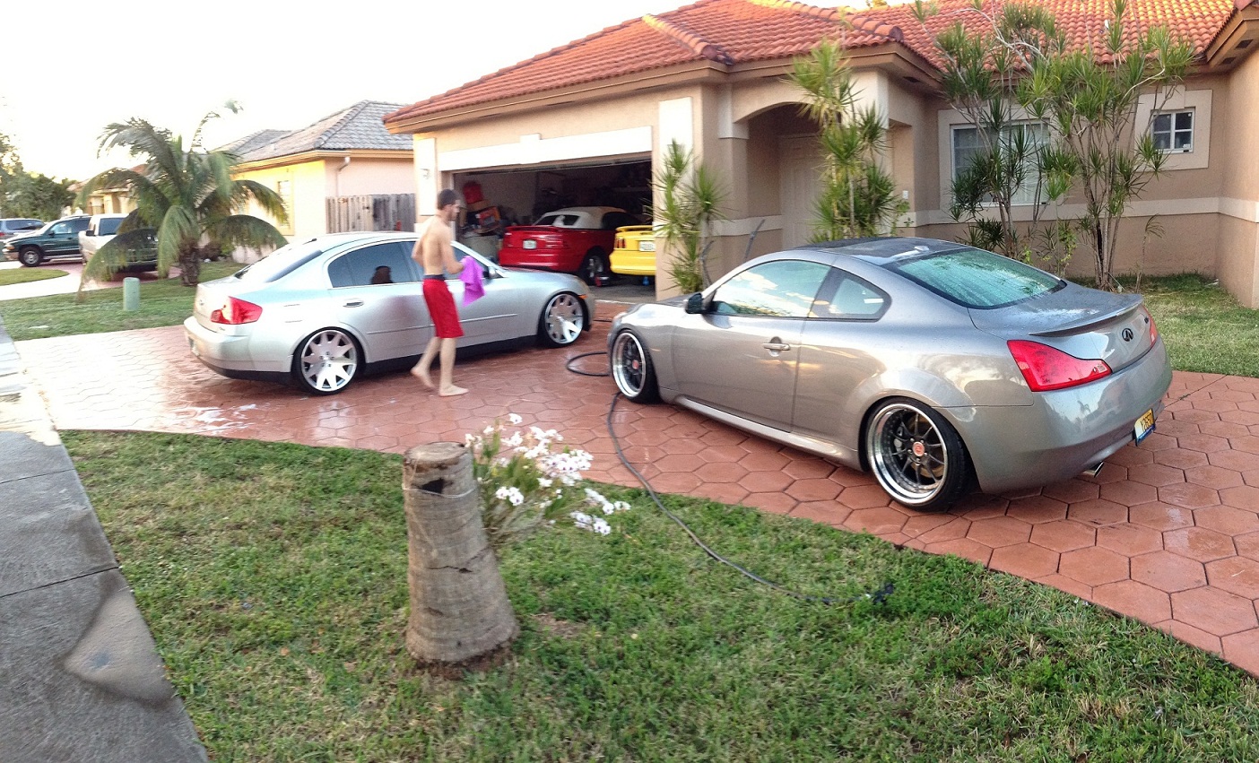 photo 4 Infiniti G35 custom wheels   20x9.5, ET +40, tire size 225/35 R20. x ET 