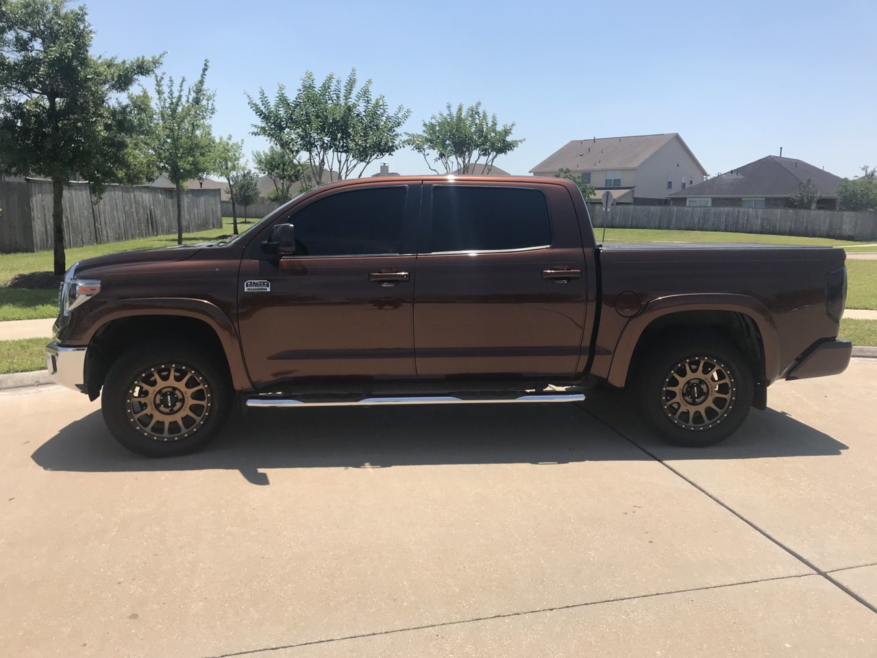 photo 1 Toyota Tundra custom wheels Method Race Wheels NV 305 Bronze 20x, ET +40, tire size 275/60 R20. x ET