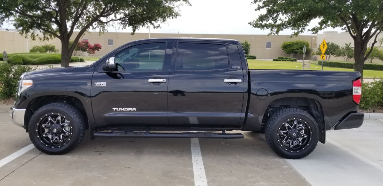 photo 1 Toyota Tundra custom wheels Fuel Lethal D567 20x9.0, ET +20, tire size 275/55 R20. x ET