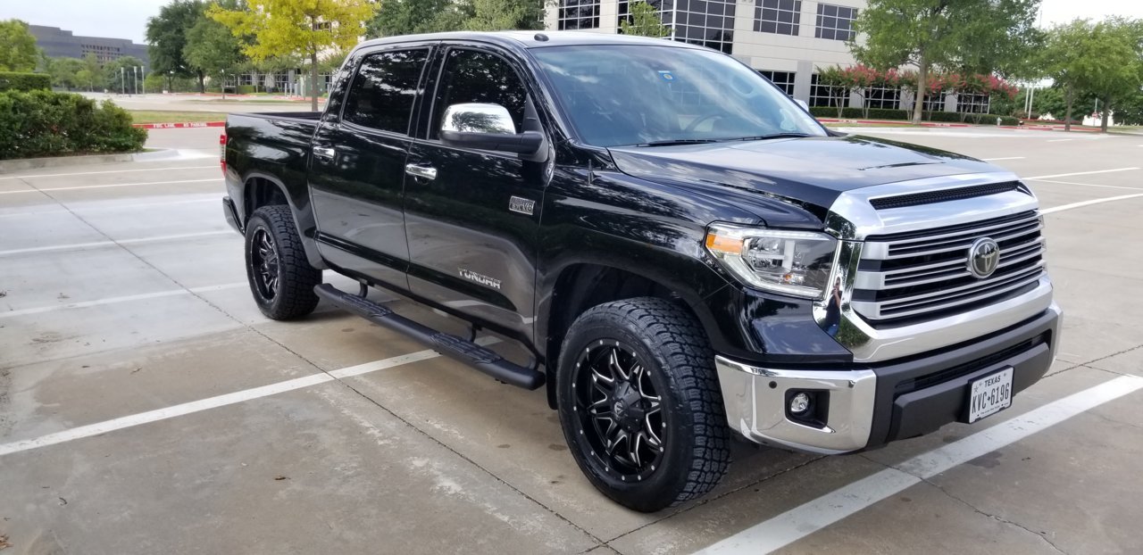 photo 4 Toyota Tundra custom wheels Fuel Lethal D567 20x9.0, ET +20, tire size 275/55 R20. x ET