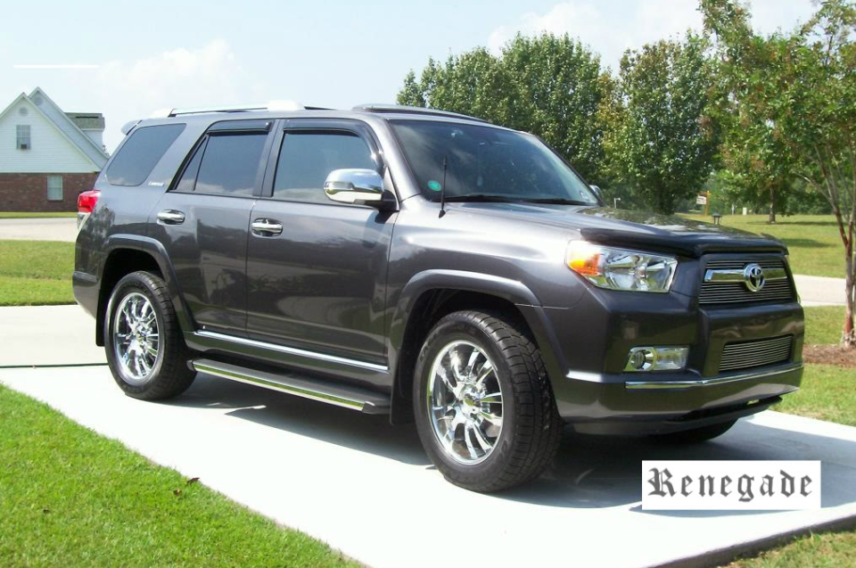 photo 1 Toyota 4Runner custom wheels KMC Chrome 20x9.0, ET , tire size 275/55 R20. x ET 