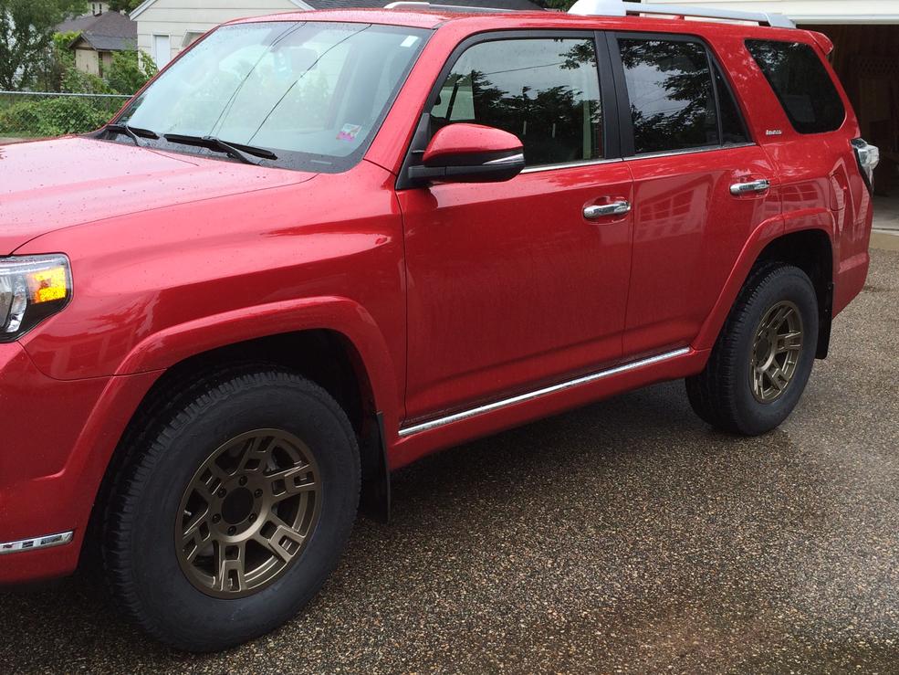 photo 2 Toyota 4Runner custom wheels FN  F(X) Pro Wheel 17x8.0, ET 0, tire size 265/70 R17. x ET
