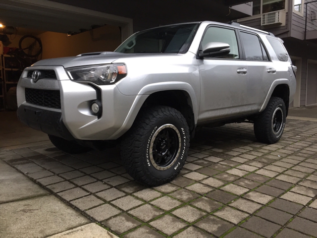 photo 1 Toyota 4Runner custom wheels Manx  Wheels 17x8.5, ET 0, tire size 275/70 R17. x ET