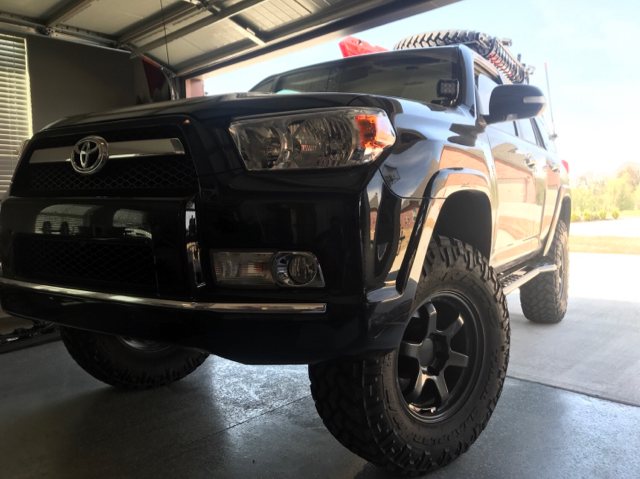 photo 1 Toyota 4Runner custom wheels FN Wheels  Konig Six Shooter 17x7.0, ET 0, tire size 285/75 R17. x ET