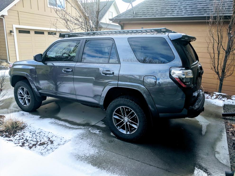 photo 1 Toyota 4Runner custom wheels OEM Lexus GX460  F Sport PTR5660120 18x7.5, ET +20, tire size 275/65 R18. x ET 