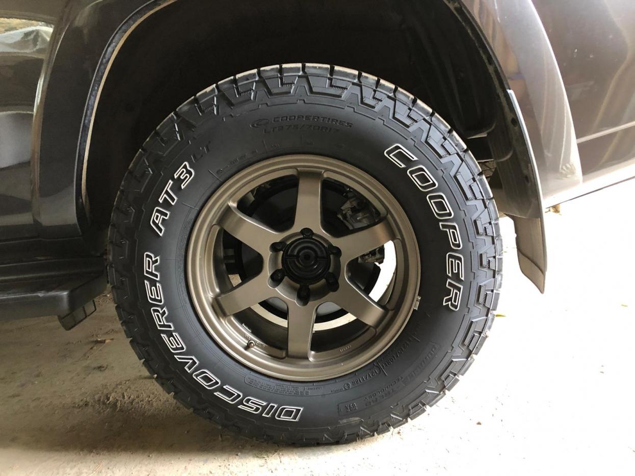 photo 1 Toyota 4Runner custom wheels Konig  Six Shooters 17x, ET , tire size 275/70 R17. x ET