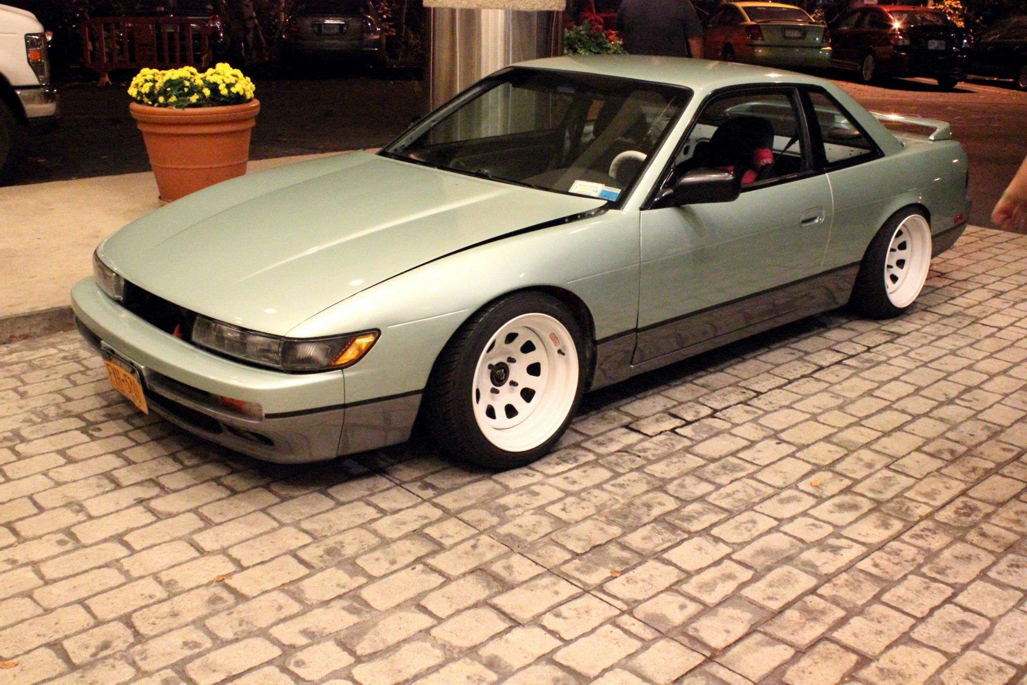photo 3 Nissan S13 custom wheels Diamond Racing  16x8.0, ET -24, tire size 205/45 R16. 16x10.0 ET0