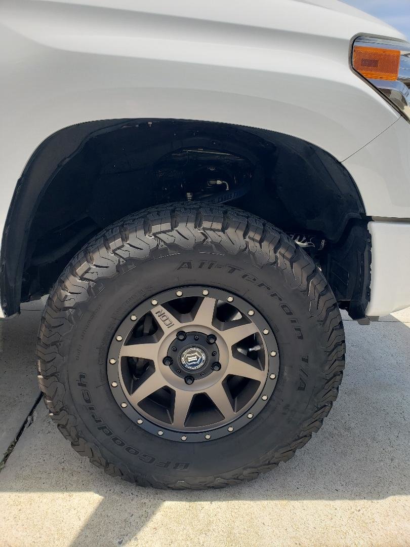 photo 1 Toyota Tundra custom wheels  ICON  Rebounds 17x, ET , tire size 315/70 R17. x ET 