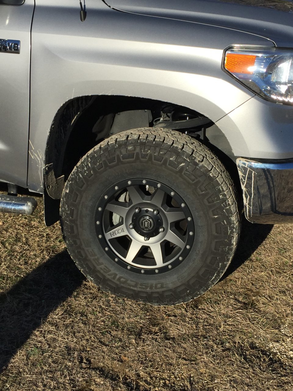 photo 1 Toyota Tundra custom wheels Icon Rebounds 17x, ET , tire size 285/75 R17. x ET