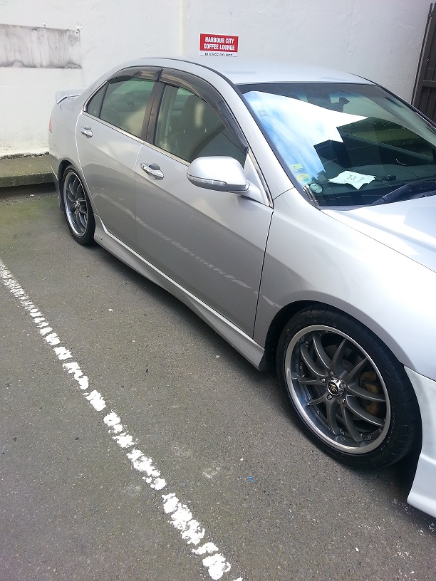 photo 2 Acura TSX custom wheels Work VS-SS 18x7.5, ET +52, tire size 225/40 R18. x ET