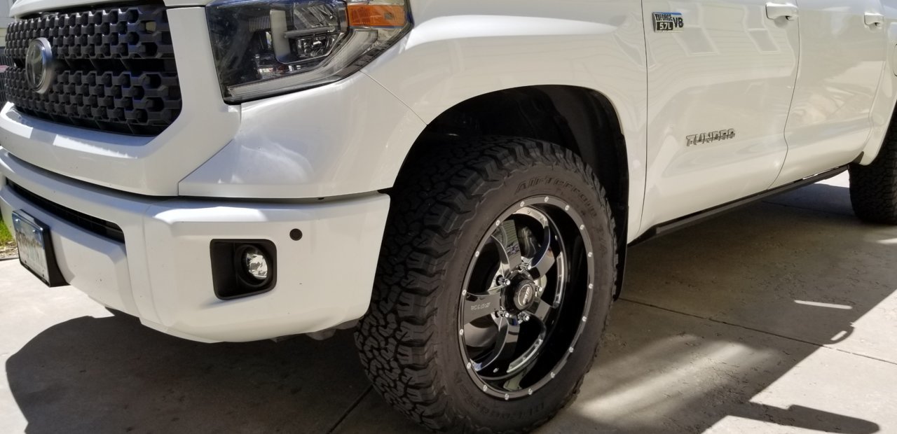 photo 1 Toyota Tundra custom wheels Sota  Novakane 20x9.0, ET +25, tire size 275/60 R20. x ET