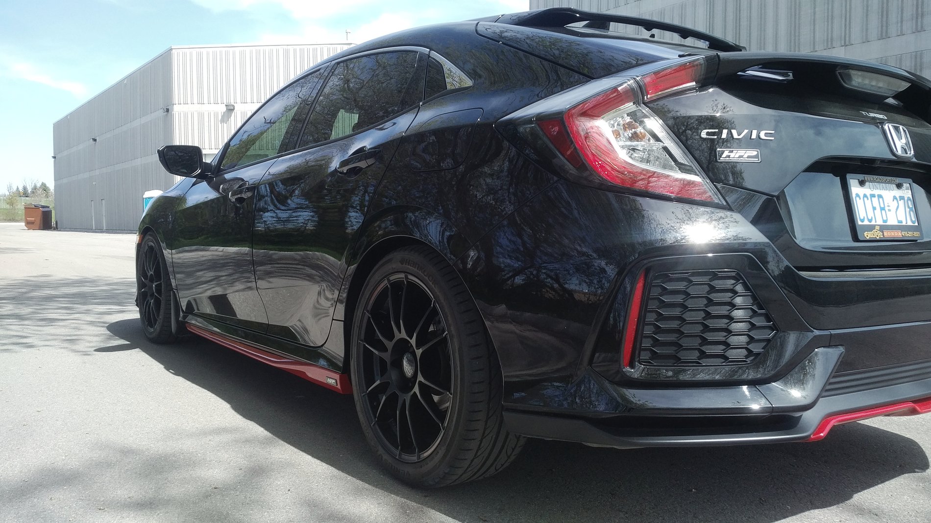 photo 2 Honda Civic custom wheels OZ Ultraleggera 18x8.0, ET +35, tire size 235/40 R18. x ET