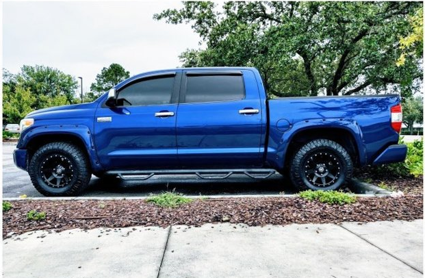 photo 1 Toyota Tundra custom wheels   17x8.5, ET +25, tire size 285/70 R17. x ET