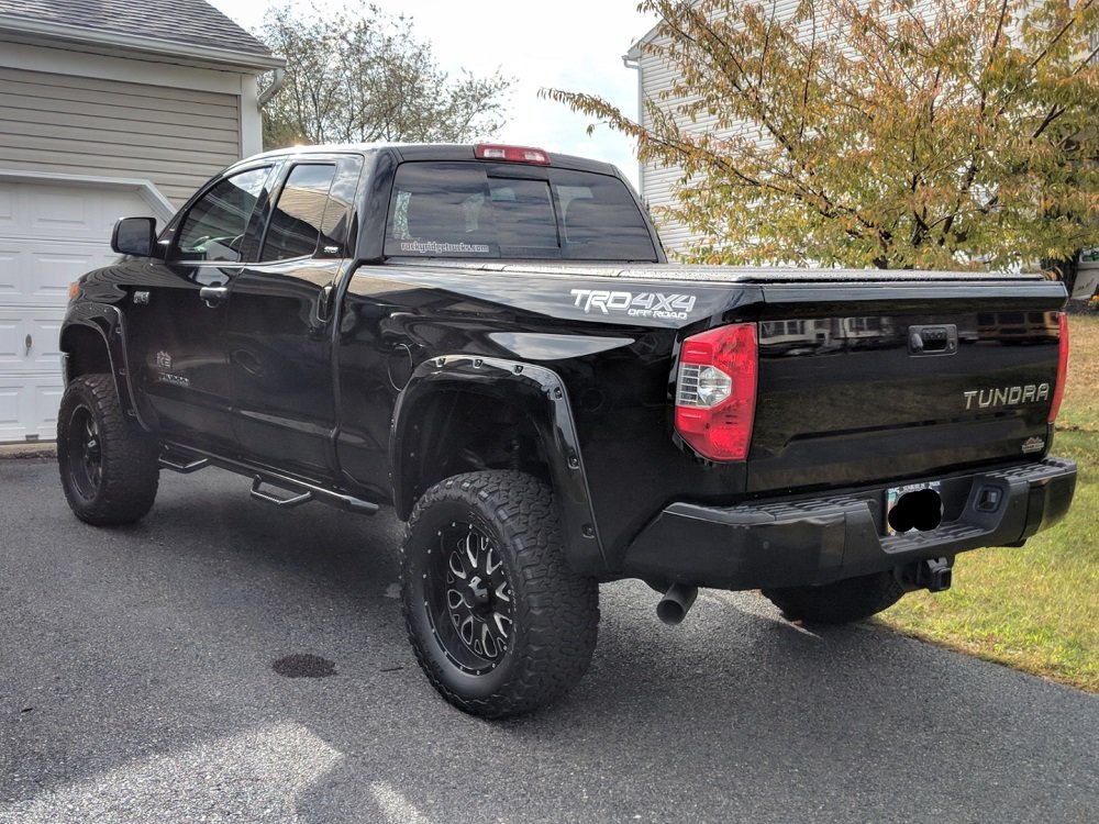 photo 2 Toyota Tundra custom wheels   20x9.0, ET -12, tire size 35X12.5 R20. x ET