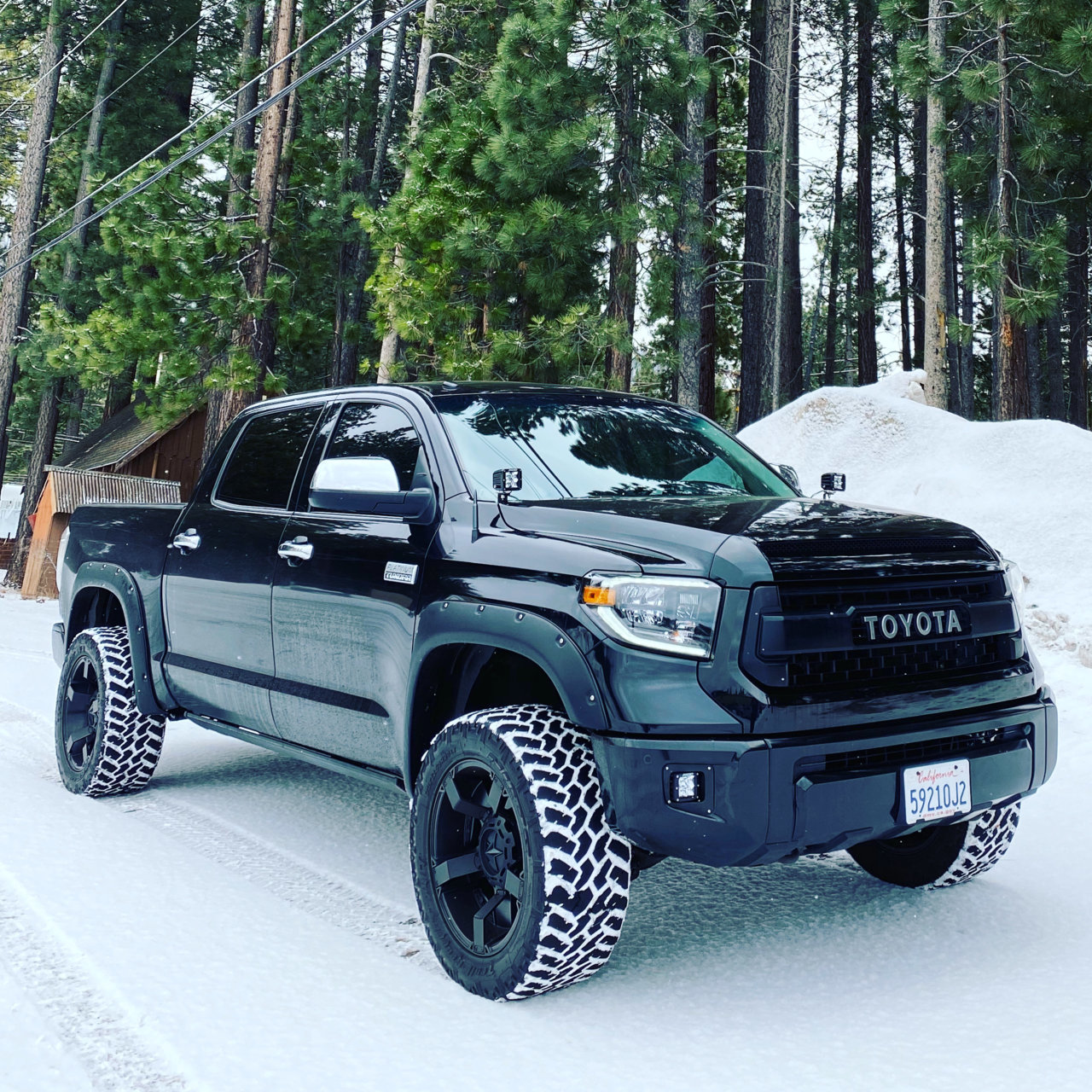 photo 1 Toyota Tundra custom wheels   20x10.0, ET -24, tire size 33X12.5 R20. x ET