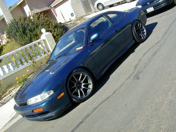 photo 1 Nissan S14 custom wheels Work Wheels Emotion CR Kai 18x9.5, ET +12, tire size 225/40 R18. x ET
