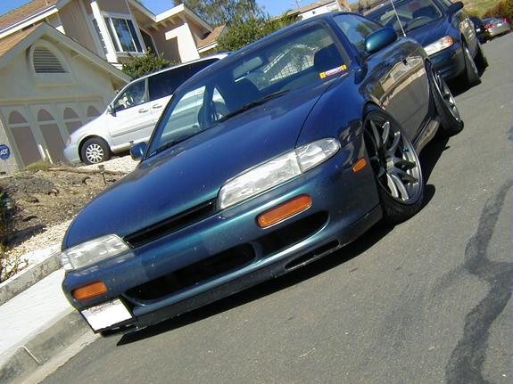 photo 6 Nissan S14 custom wheels Work Wheels Emotion CR Kai 18x9.5, ET +12, tire size 225/40 R18. x ET