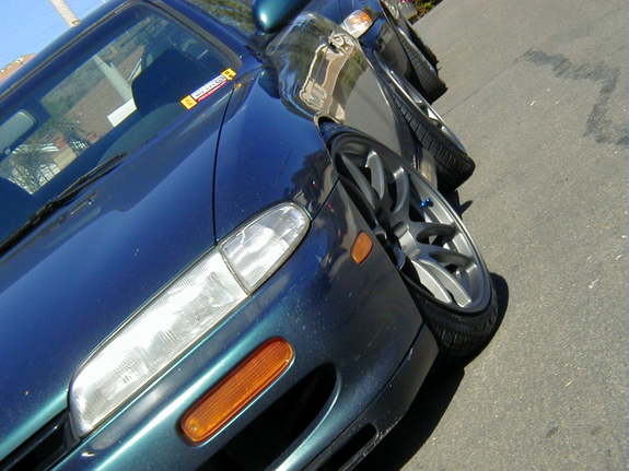 photo 7 Nissan S14 custom wheels Work Wheels Emotion CR Kai 18x9.5, ET +12, tire size 225/40 R18. x ET