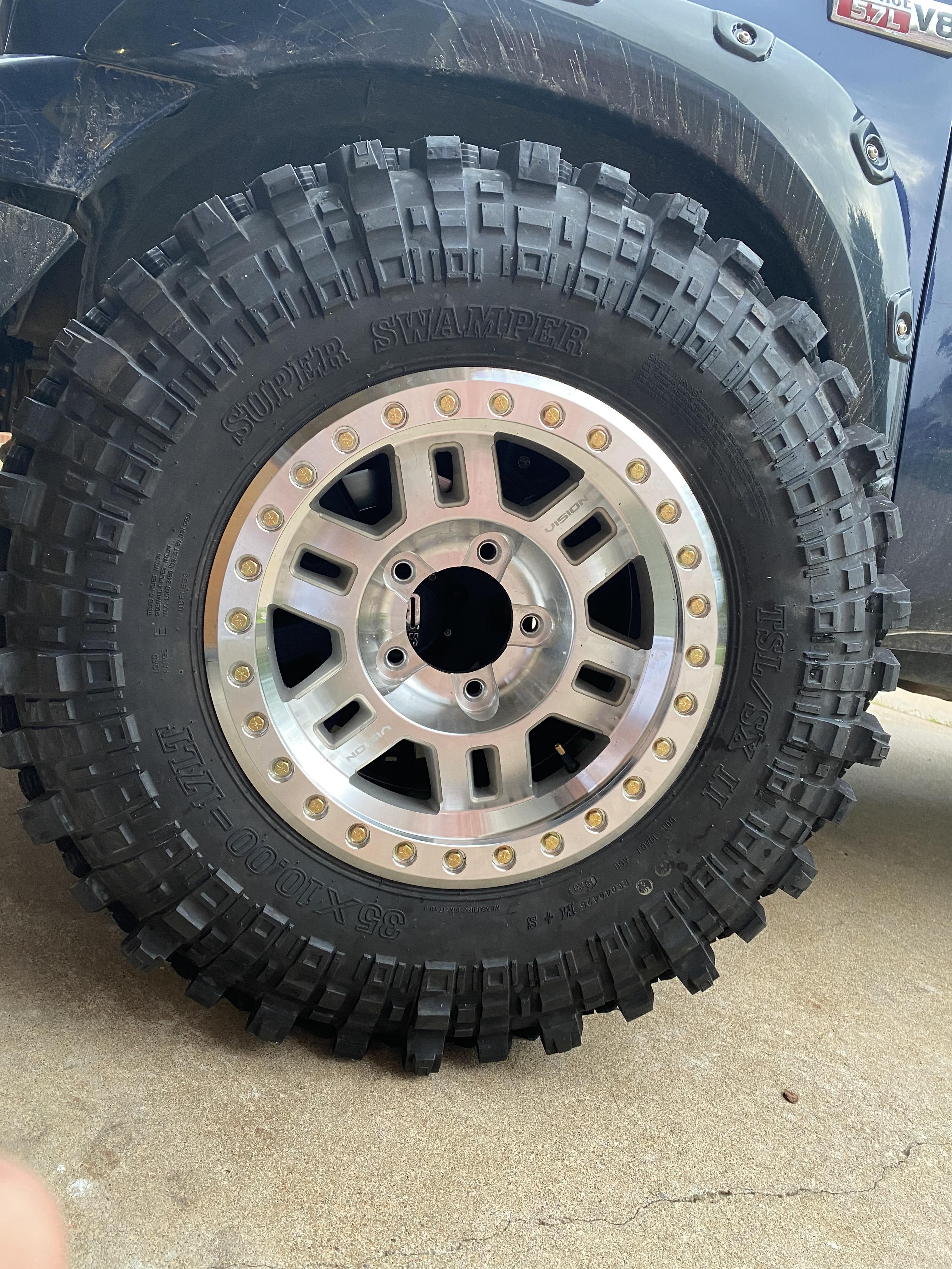 photo 4 Toyota Tundra custom wheels   17x8.5, ET -15, tire size 35X R17. x ET