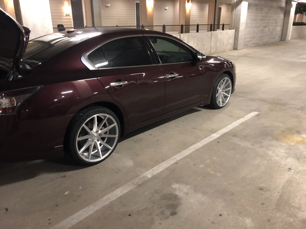 photo 1 Nissan Maxima custom wheels   20x9.5, ET +25, tire size X R20. x ET