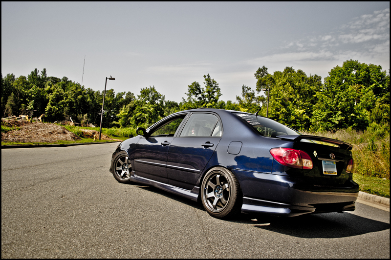 photo 2 Toyota Corolla custom wheels Rota Grid 17x9.0, ET +30, tire size 215/45 R17. x ET 215/45 R