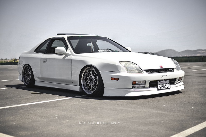 photo 2 Honda Prelude custom wheels Work Rezax 17x8.0, ET +25, tire size 205/40 R17. 17x9.0 ET+35 215/45 R17
