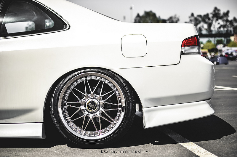 photo 4 Honda Prelude custom wheels Work Rezax 17x8.0, ET +25, tire size 205/40 R17. 17x9.0 ET+35 215/45 R17