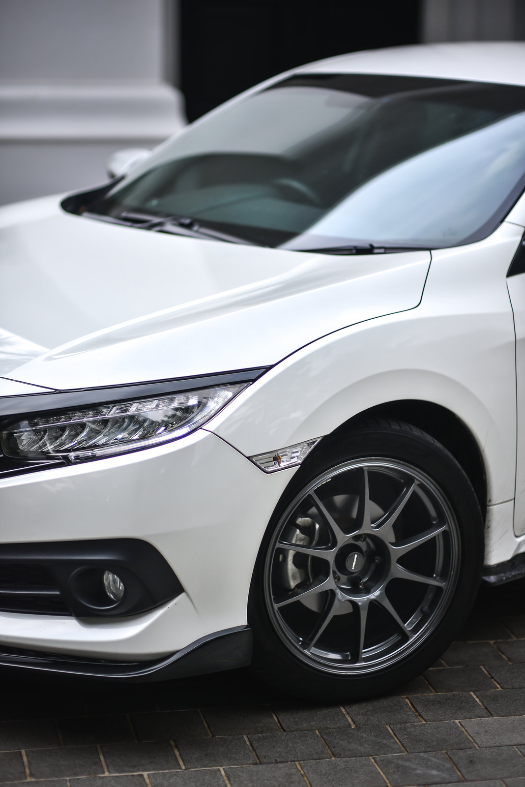 photo 5 Honda Civic custom wheels   18x8.5, ET +43, tire size 235/45 R18. x ET 