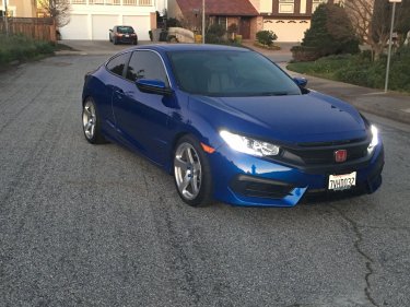 photo 2 Honda Civic custom wheels   18x8.5, ET +35, tire size 235/40 R18. x ET