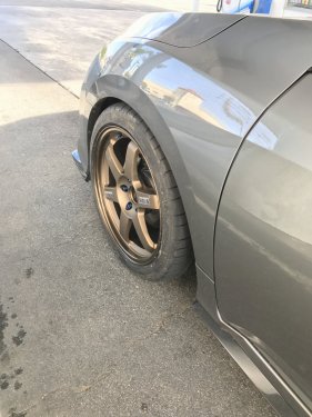 photo 1 Honda Civic custom wheels   18x8.5, ET +30, tire size 235/40 R18. 18x9.5 ET+40