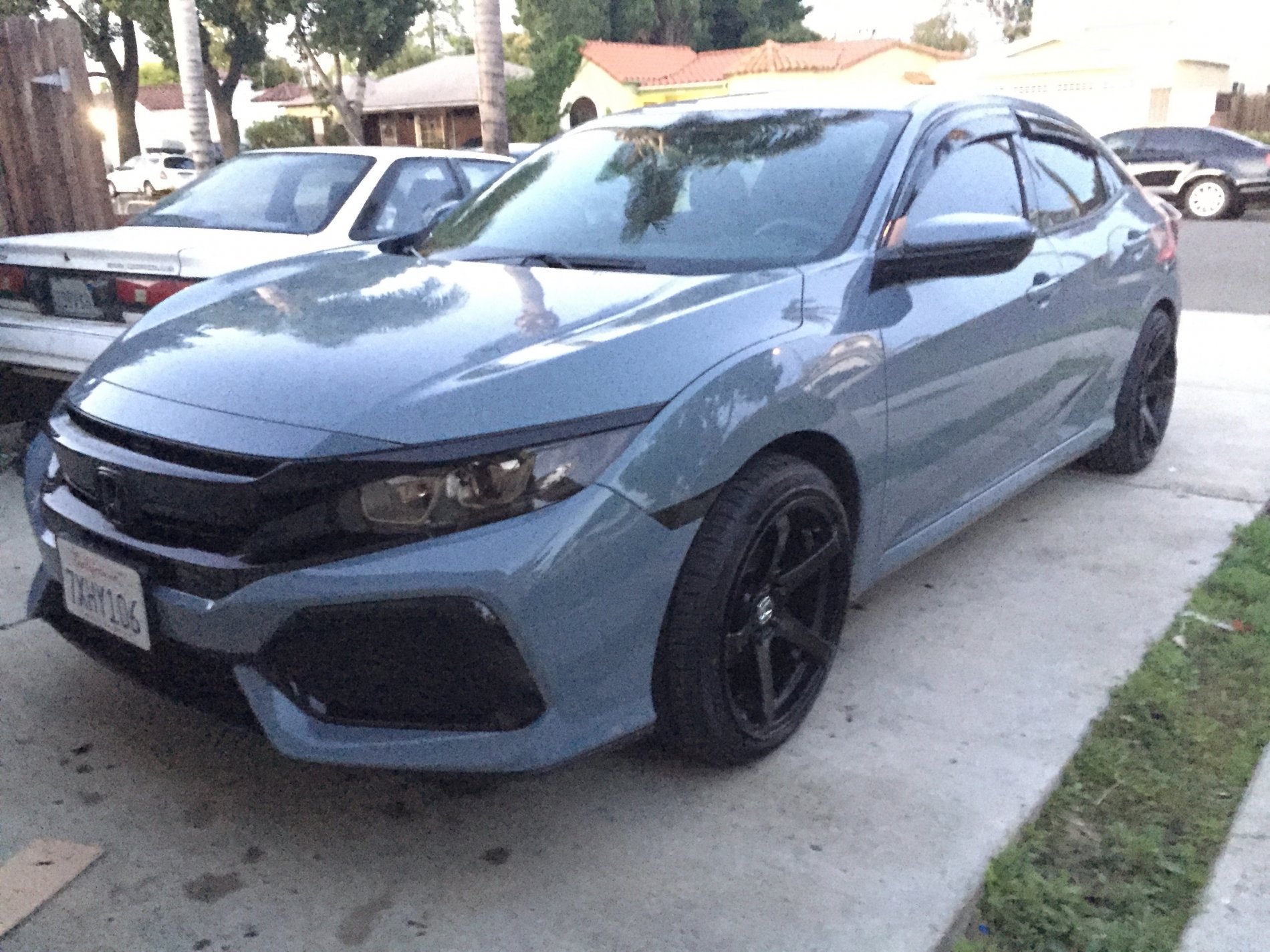 photo 2 Honda Civic custom wheels   18x9.5, ET +30, tire size 235/40 R18. x ET