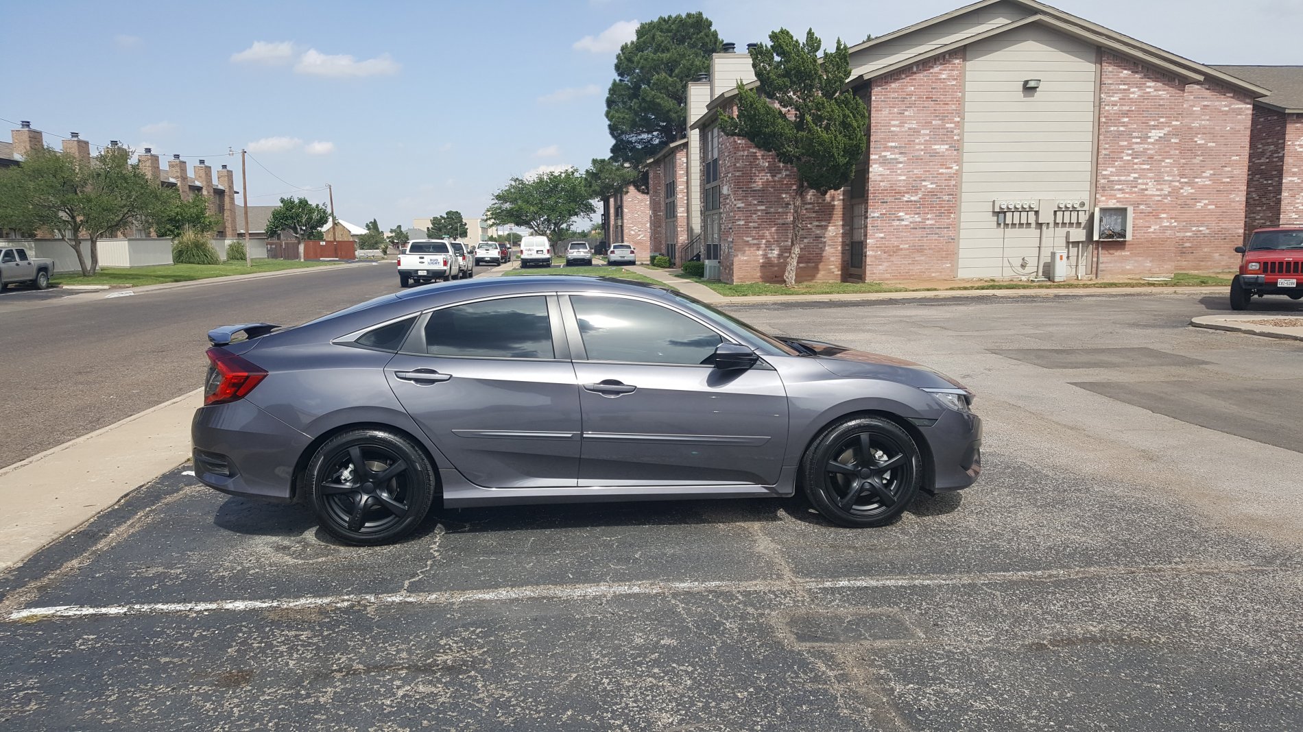 photo 2 Honda Civic custom wheels   17x7.0, ET +42, tire size 215/50 R17. x ET