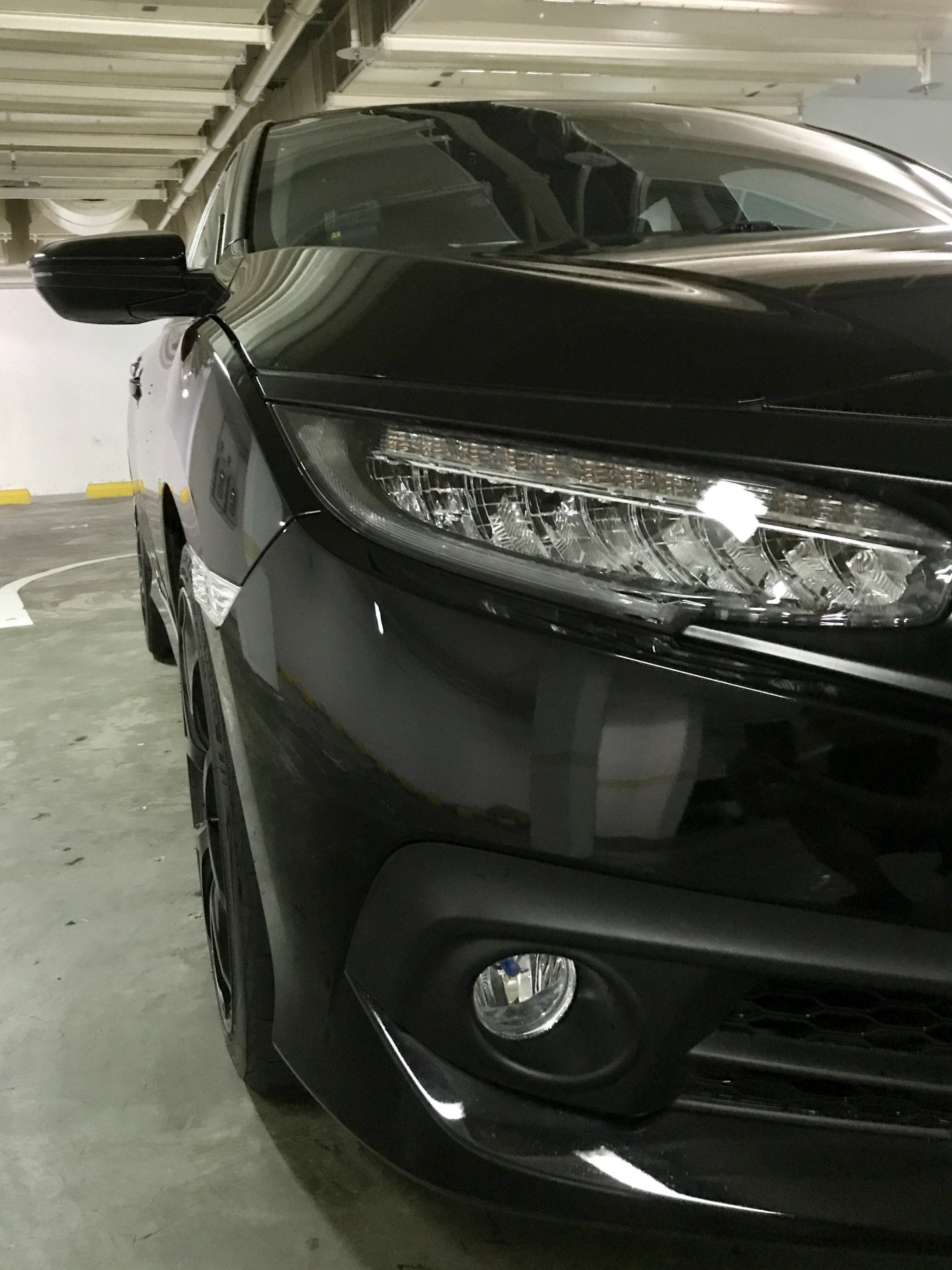 photo 1 Honda Civic custom wheels   18x, ET , tire size 235/40 R18. x ET