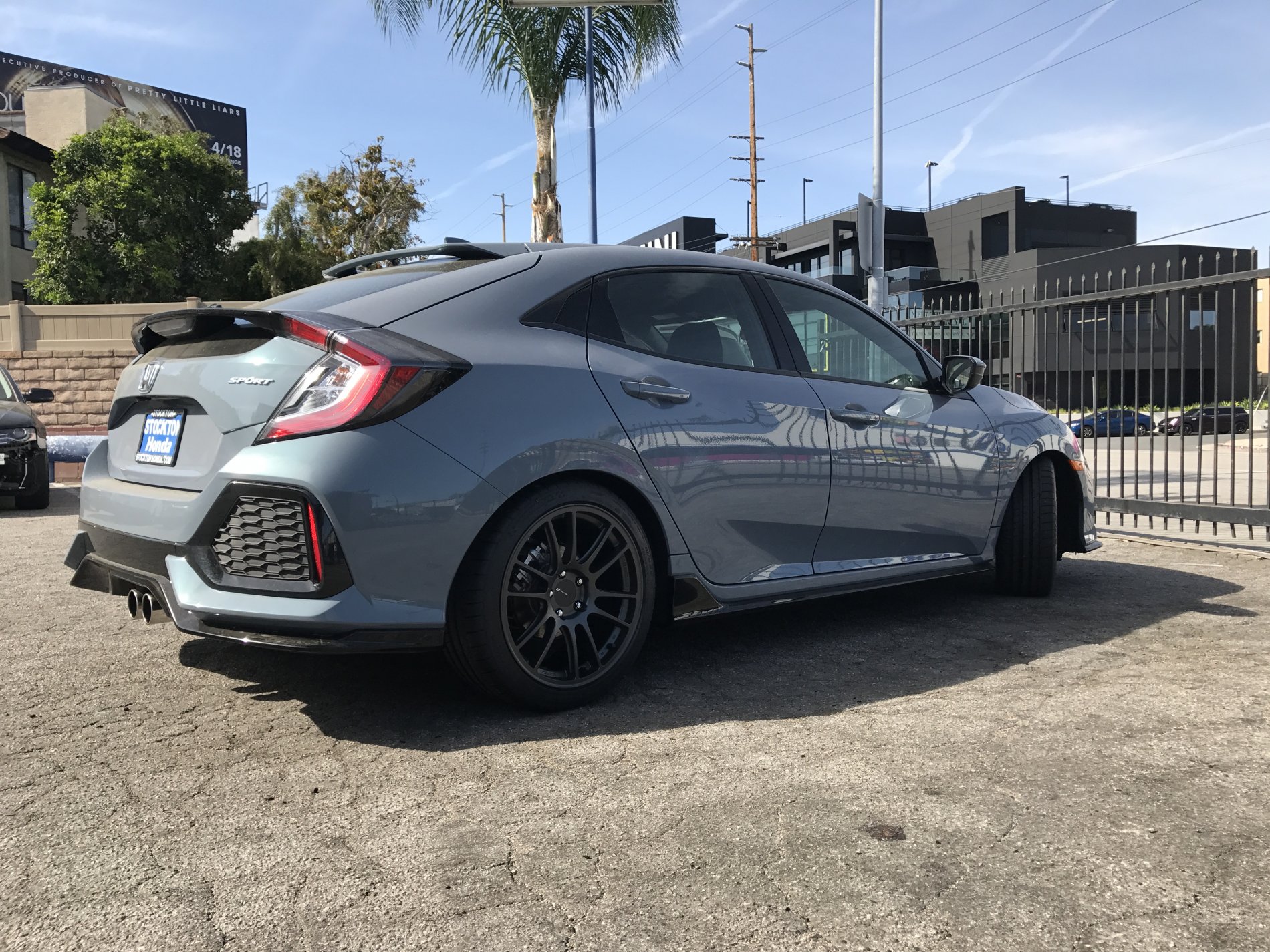 photo 1 Honda Civic custom wheels   18x8.5, ET +42, tire size 235/40 R18. x ET