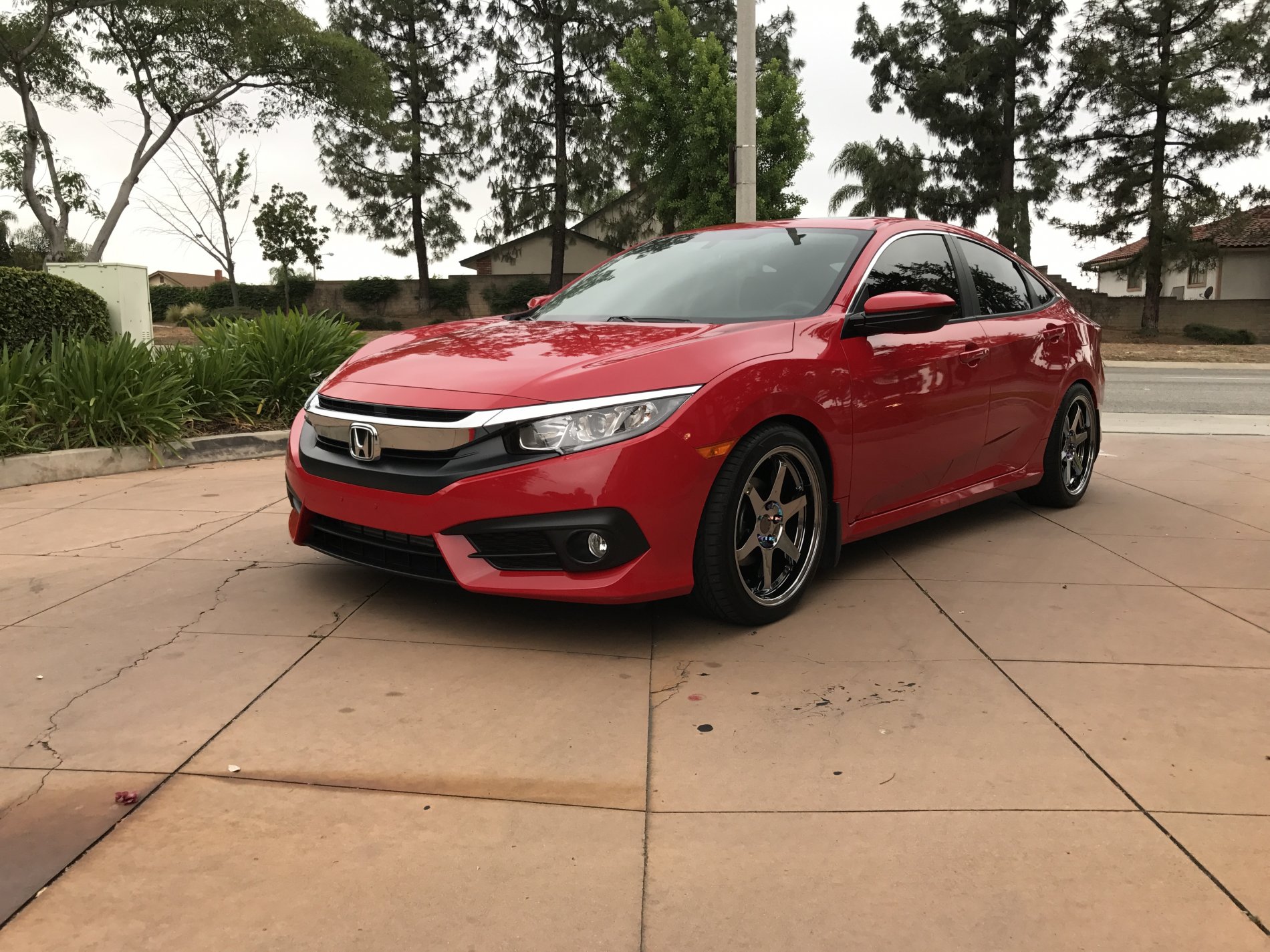 photo 2 Honda Civic custom wheels   18x8.5, ET , tire size 235/40 R18. x ET