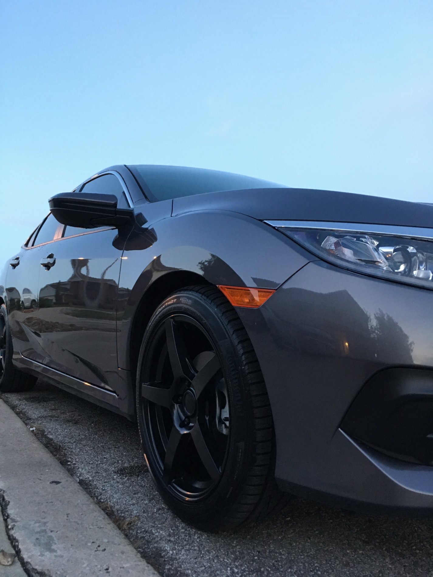 photo 1 Honda Civic custom wheels   18x8.0, ET , tire size 225/45 R18. x ET