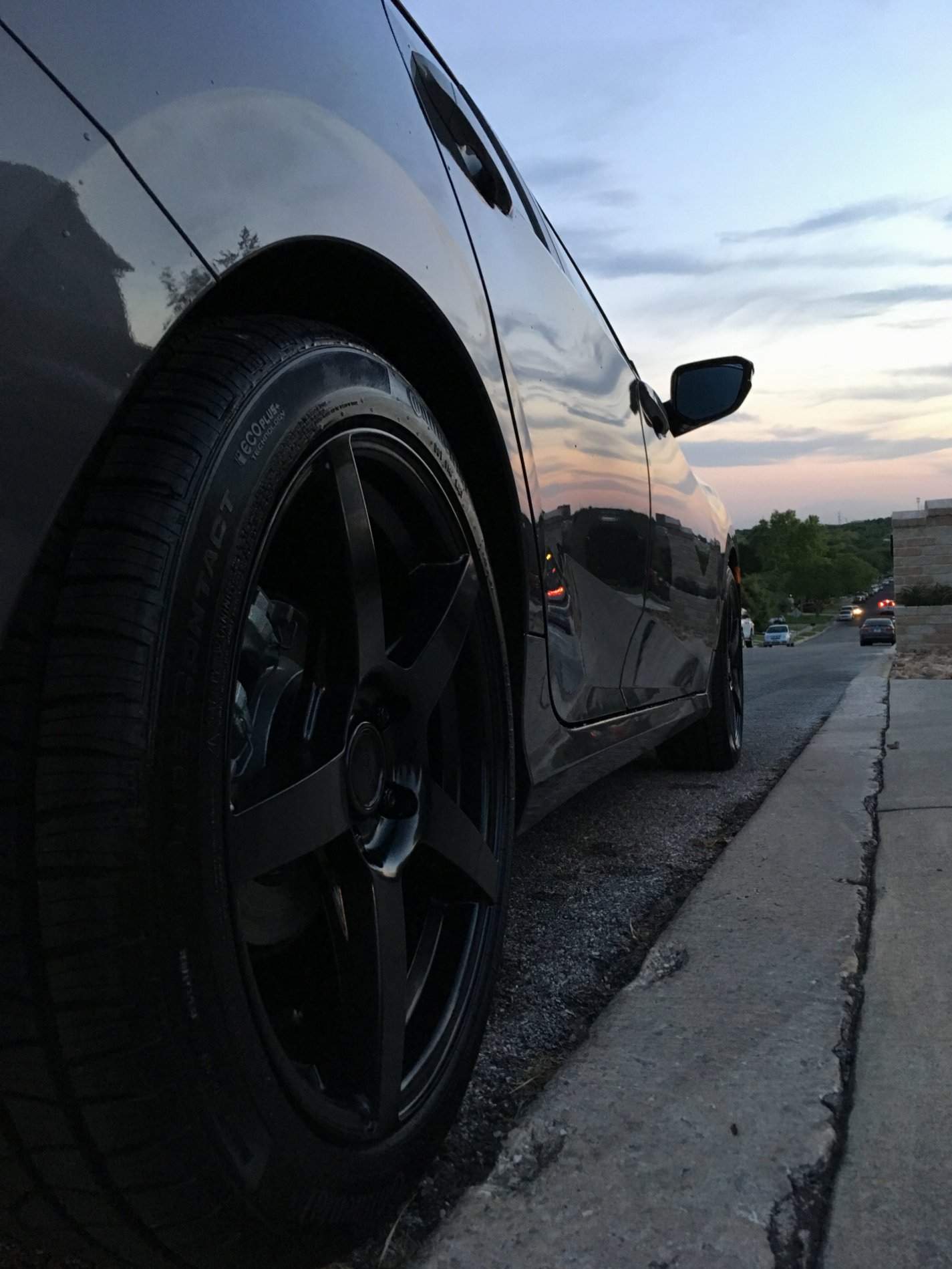 photo 2 Honda Civic custom wheels   18x8.0, ET , tire size 225/45 R18. x ET