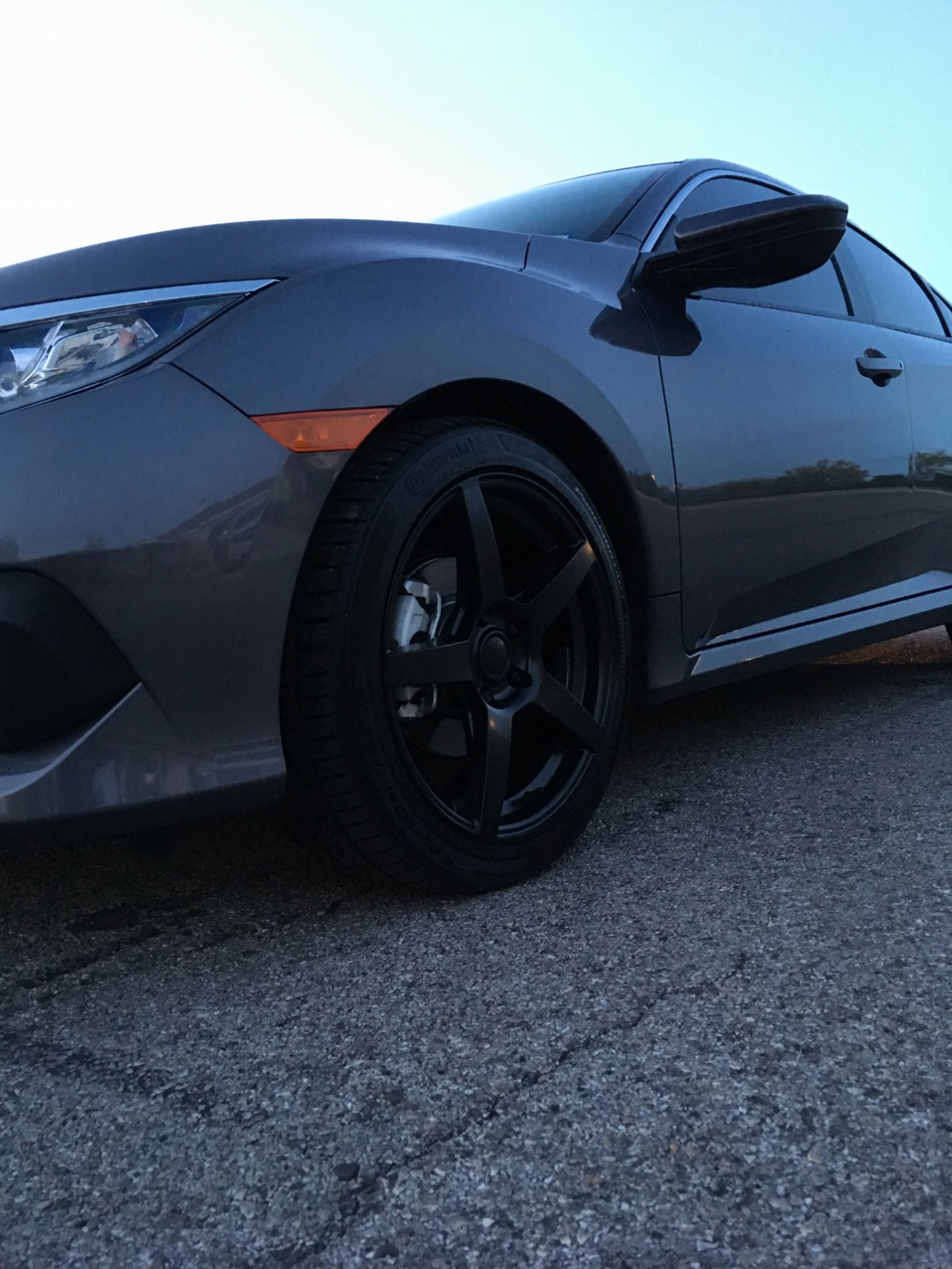 photo 4 Honda Civic custom wheels   18x8.0, ET , tire size 225/45 R18. x ET