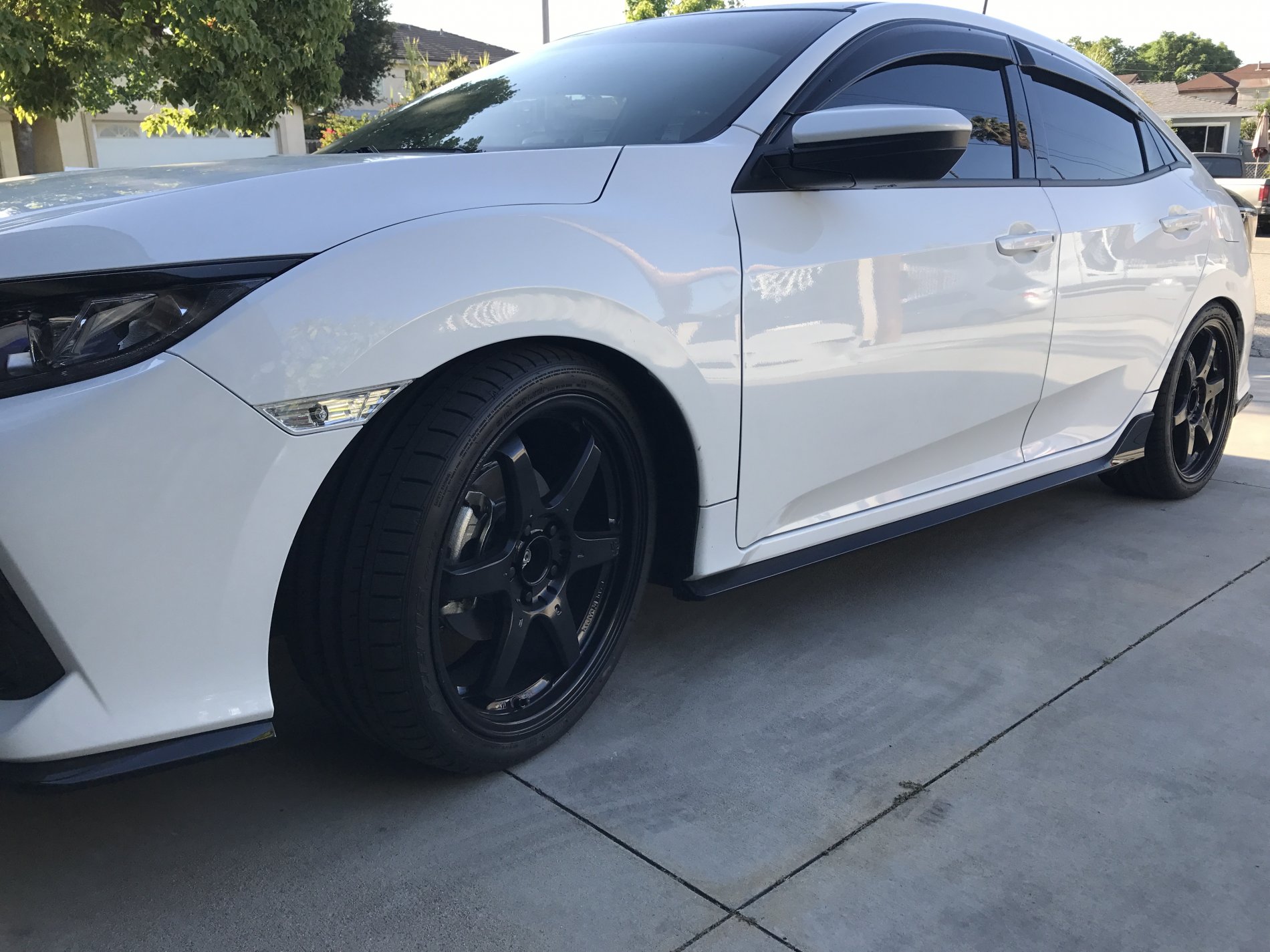 photo 3 Honda Civic custom wheels   19x8.5, ET +35, tire size 245/35 R19. x ET