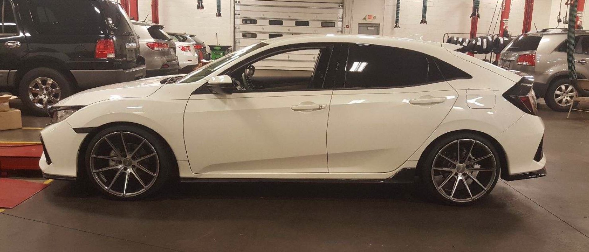 photo 1 Honda Civic custom wheels   19x9.5, ET +30, tire size 225/35 R19. x ET