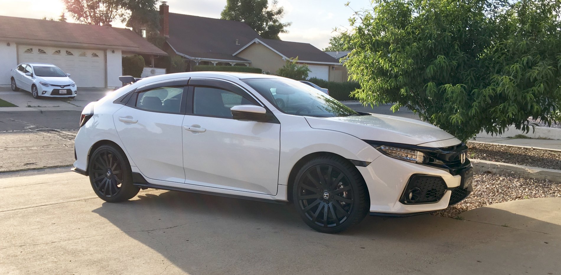 photo 1 Honda Civic custom wheels   19x8.5, ET , tire size 245/35 R19. x ET