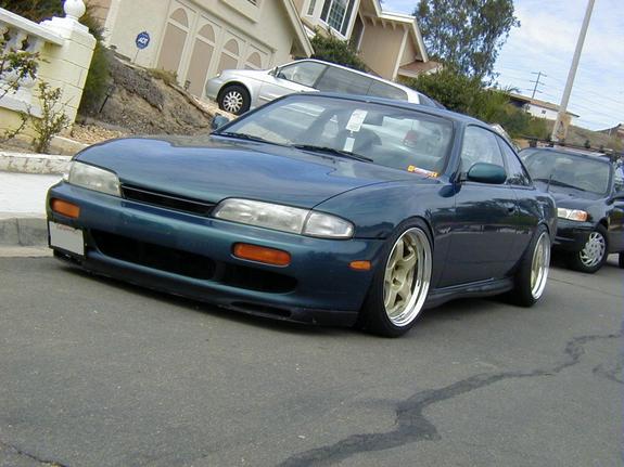 photo 6 Nissan S14 custom wheels SSR Professor SP1 17x9.0, ET +6, tire size 235/40 R17. 17x10.0 ET-1 