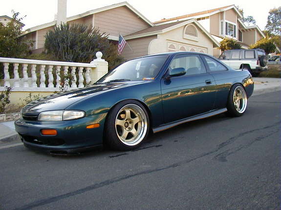 photo 10 Nissan S14 custom wheels SSR Professor SP1 17x9.0, ET +6, tire size 235/40 R17. 17x10.0 ET-1 