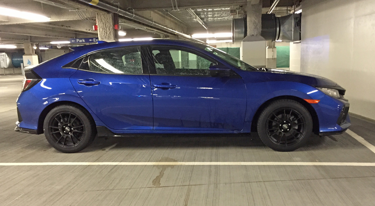 photo 1 Honda Civic custom wheels   17x8.0, ET , tire size 235/45 R17. x ET