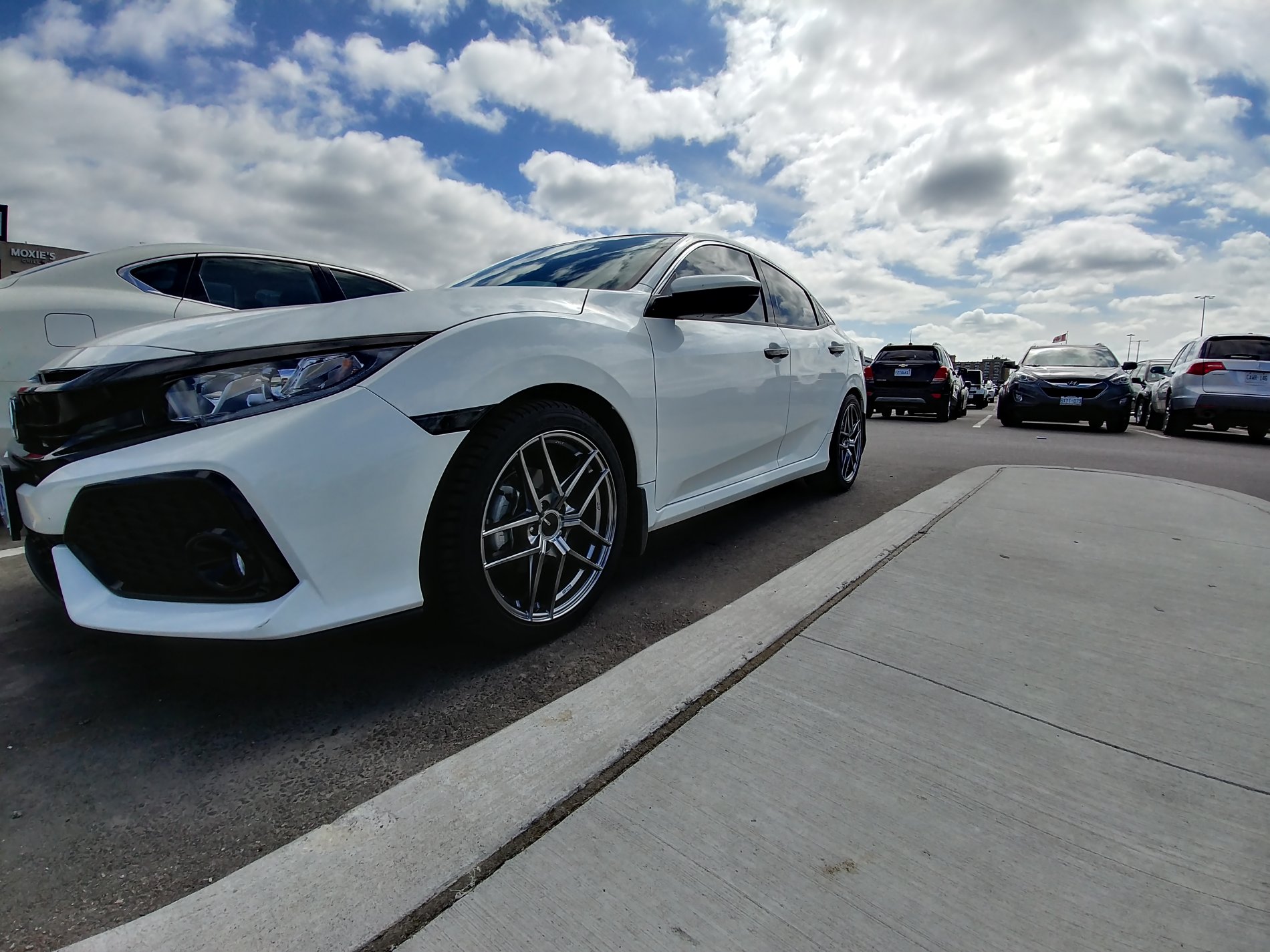 photo 1 Honda Civic custom wheels   18x, ET , tire size 235/40 R18. x ET