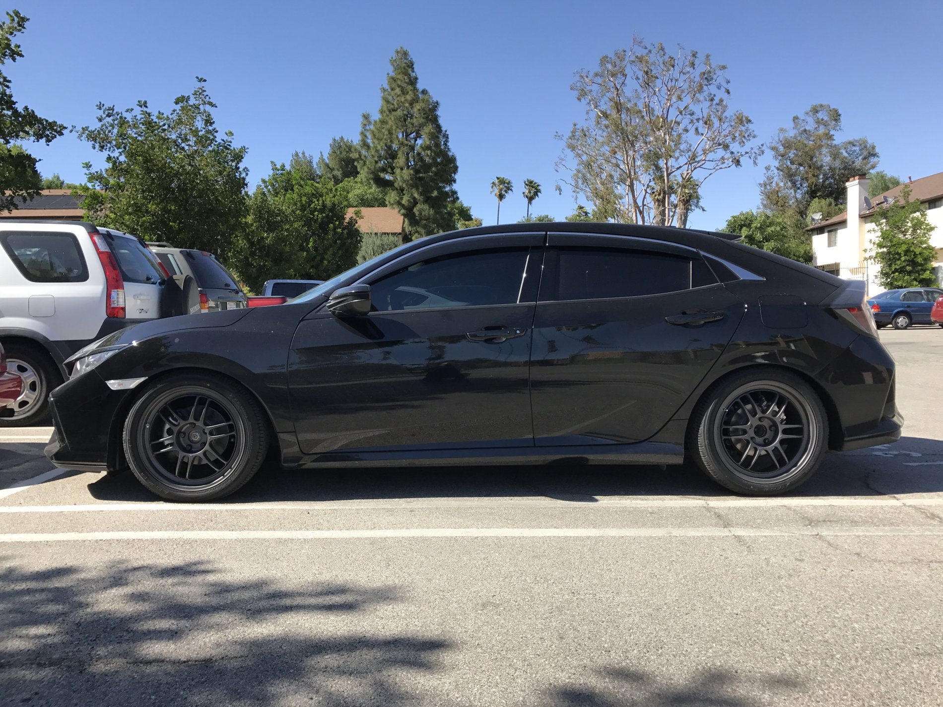 photo 1 Honda Civic custom wheels   18x8.0, ET +35, tire size 235/40 R18. x ET