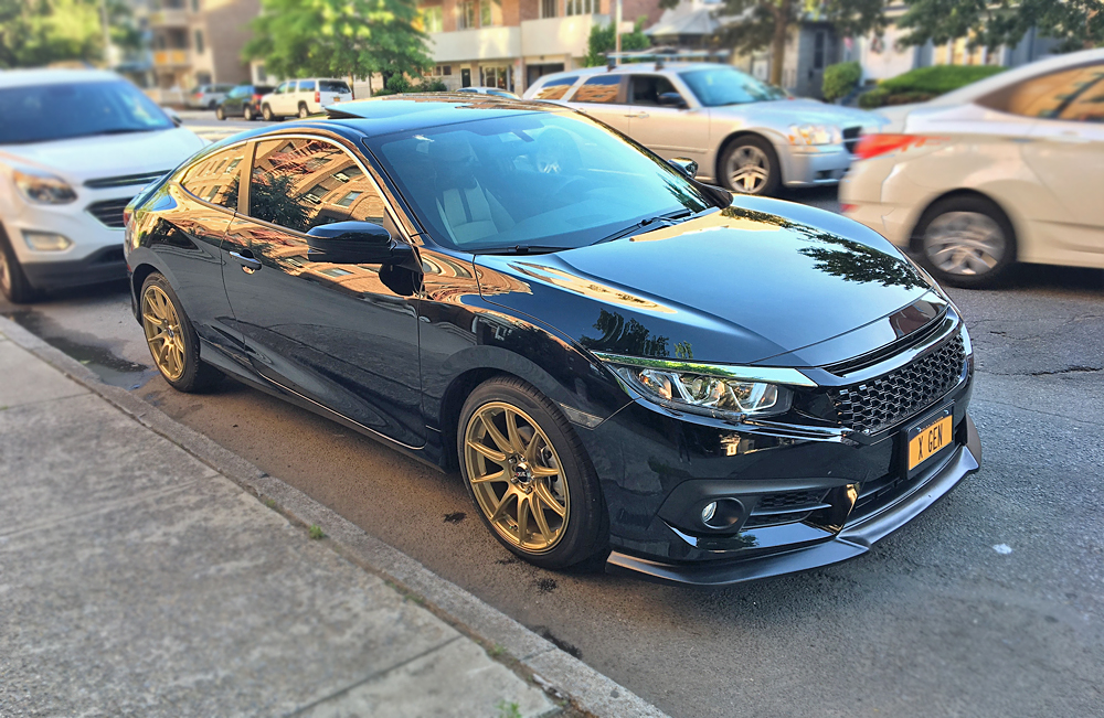 photo 1 Honda Civic custom wheels   18x8.0, ET +42, tire size 215/45 R18. x ET