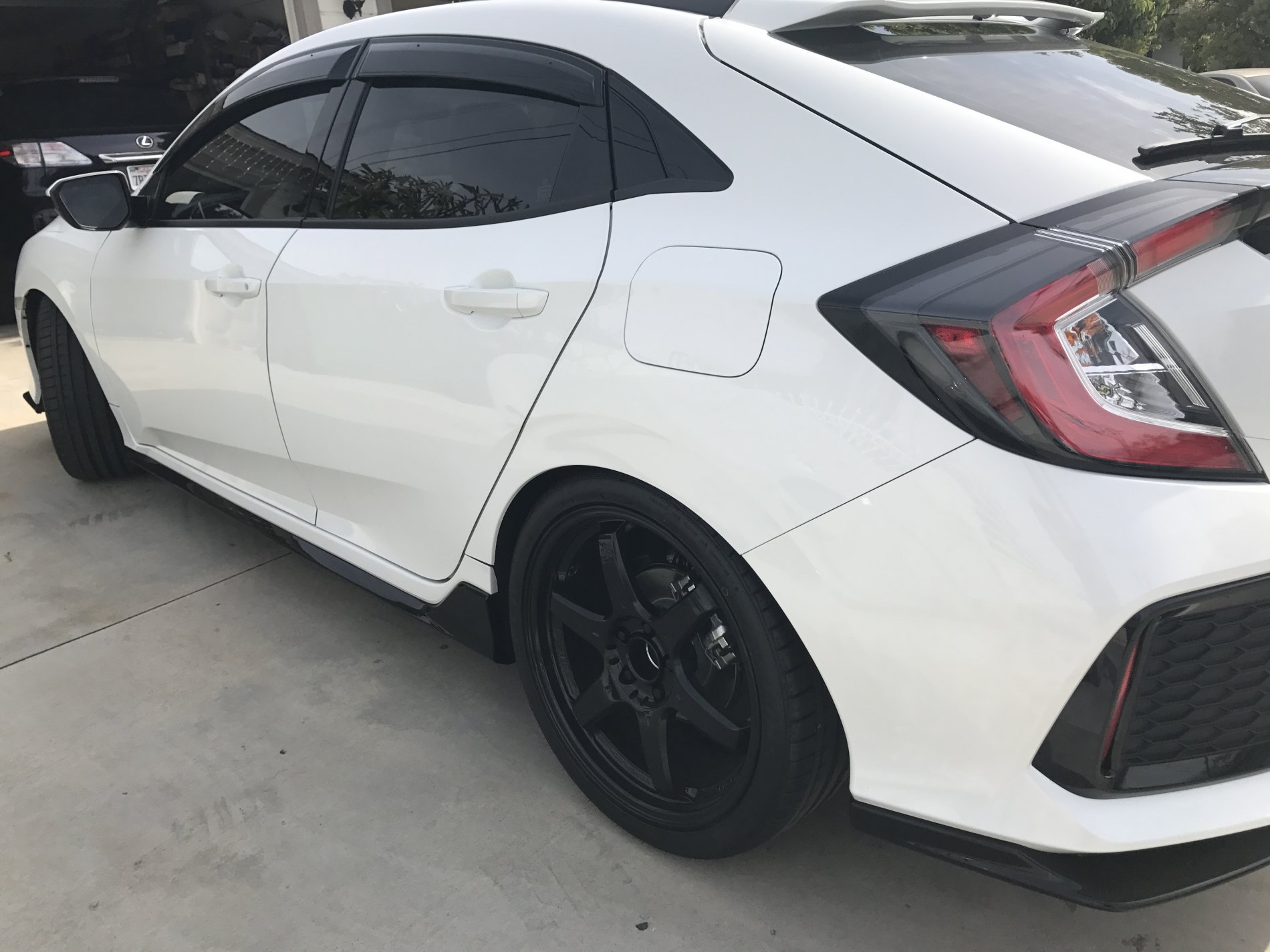 photo 4 Honda Civic custom wheels   19x8.5, ET +35, tire size 245/35 R19. x ET